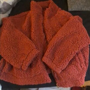 Burnt orange jacket